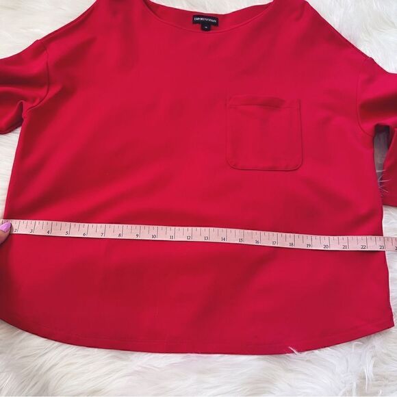 ɴᴡᴏᴛ ᴇᴍᴘᴏʀɪᴏ ᴀʀᴍᴀɴɪ ʙᴏᴀᴛ-ɴᴇᴄᴋ ʀᴇʟᴀxᴇᴅ ꜰɪᴛ ᴛᴏᴘ - Picture 16 of 17